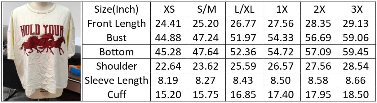 PREORDER- HOLD YOUR HORSES TEE