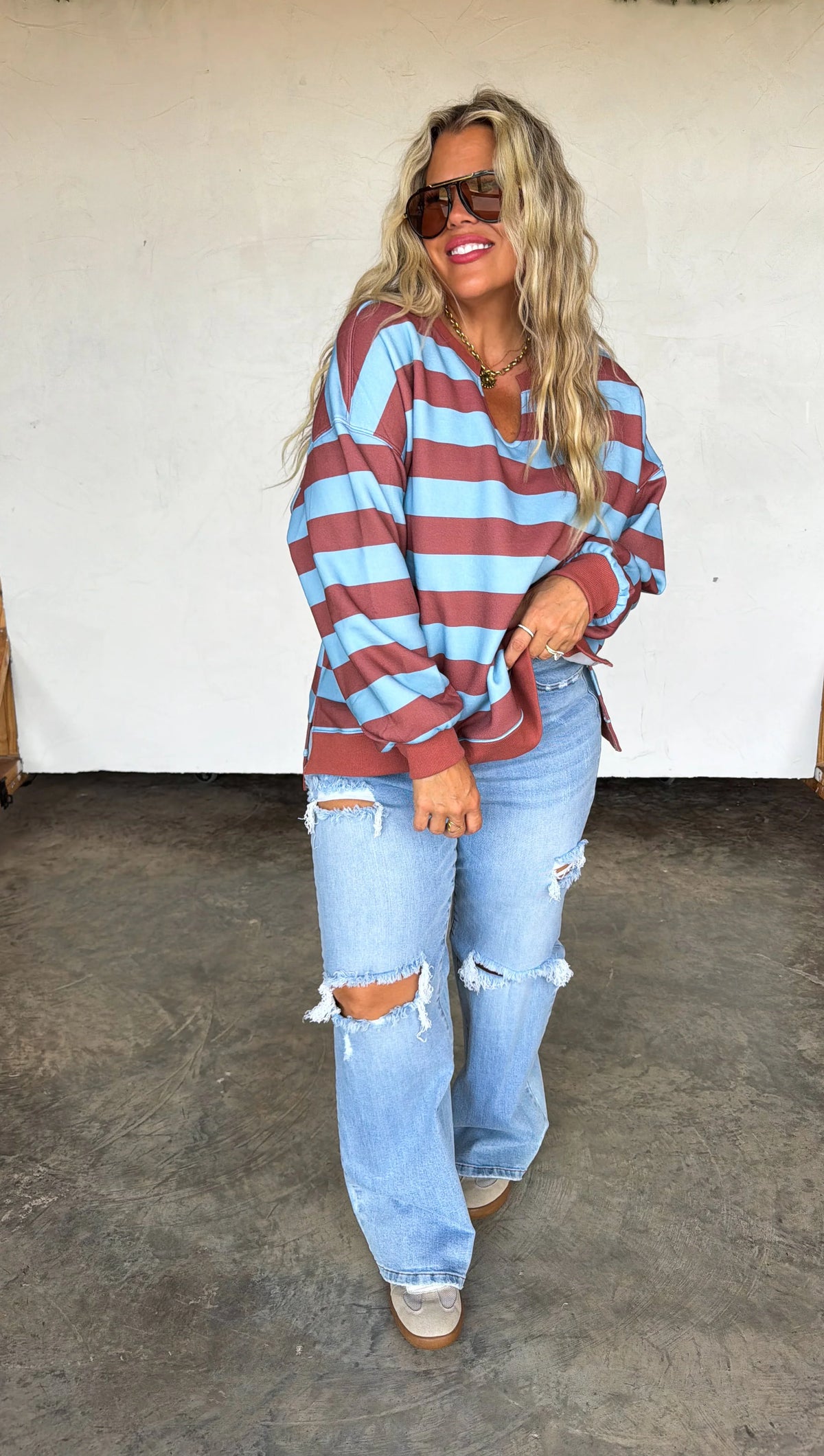 PREORDER- LIVED IN OVERSIZED PULLOVER