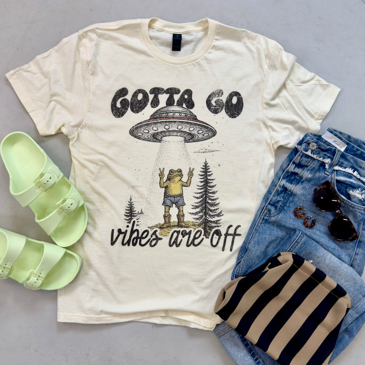 Gotta Go, Vibes Are Off Graphic Tee