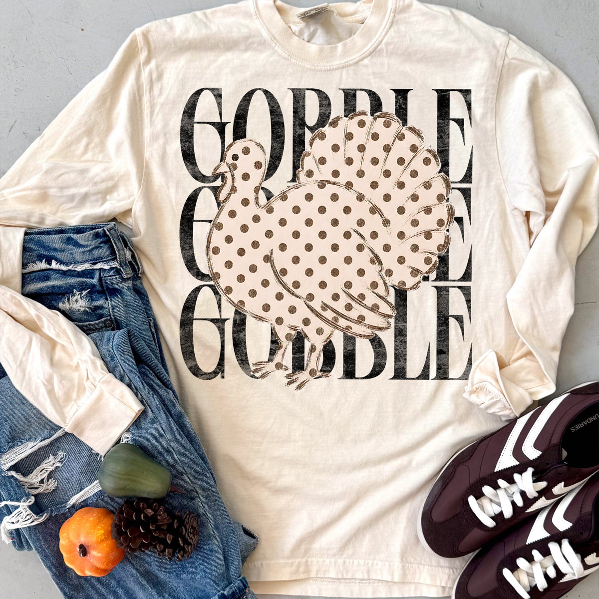 Neutral Gobble Gobble Gobble Shirt