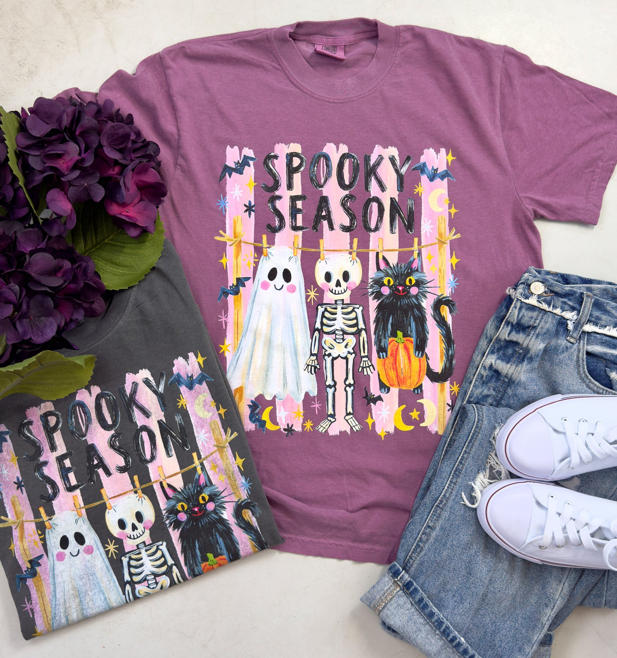 Spooky Season Halloween Graphic Tee