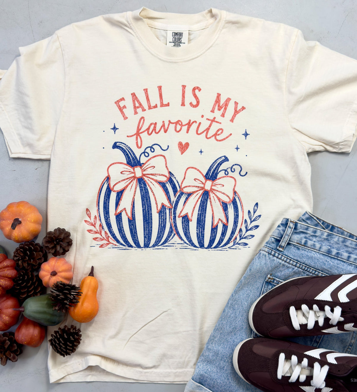Fall Is My Favorite Pumpkin Graphic Tee