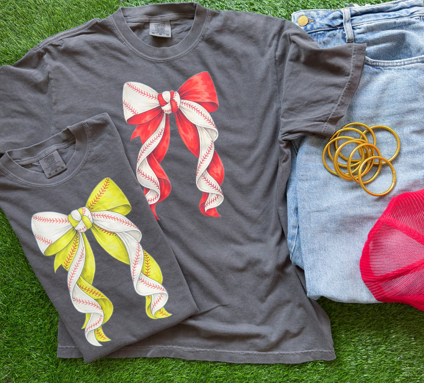 Baseball Bow Tee