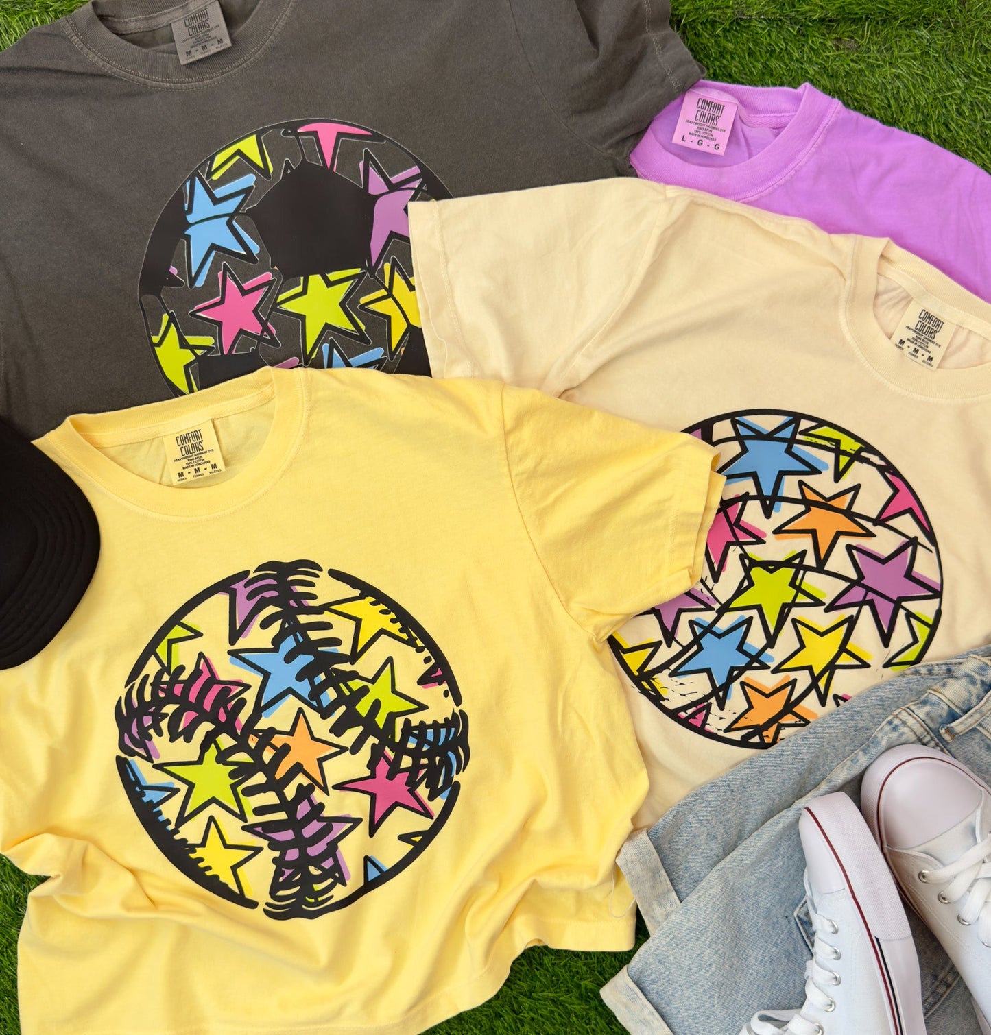 Stars Soccer Crop or Tee