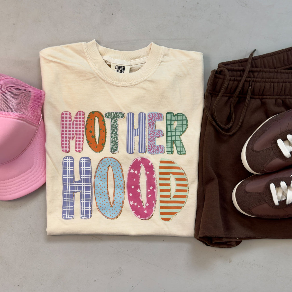 Motherhood Patchwork Tee