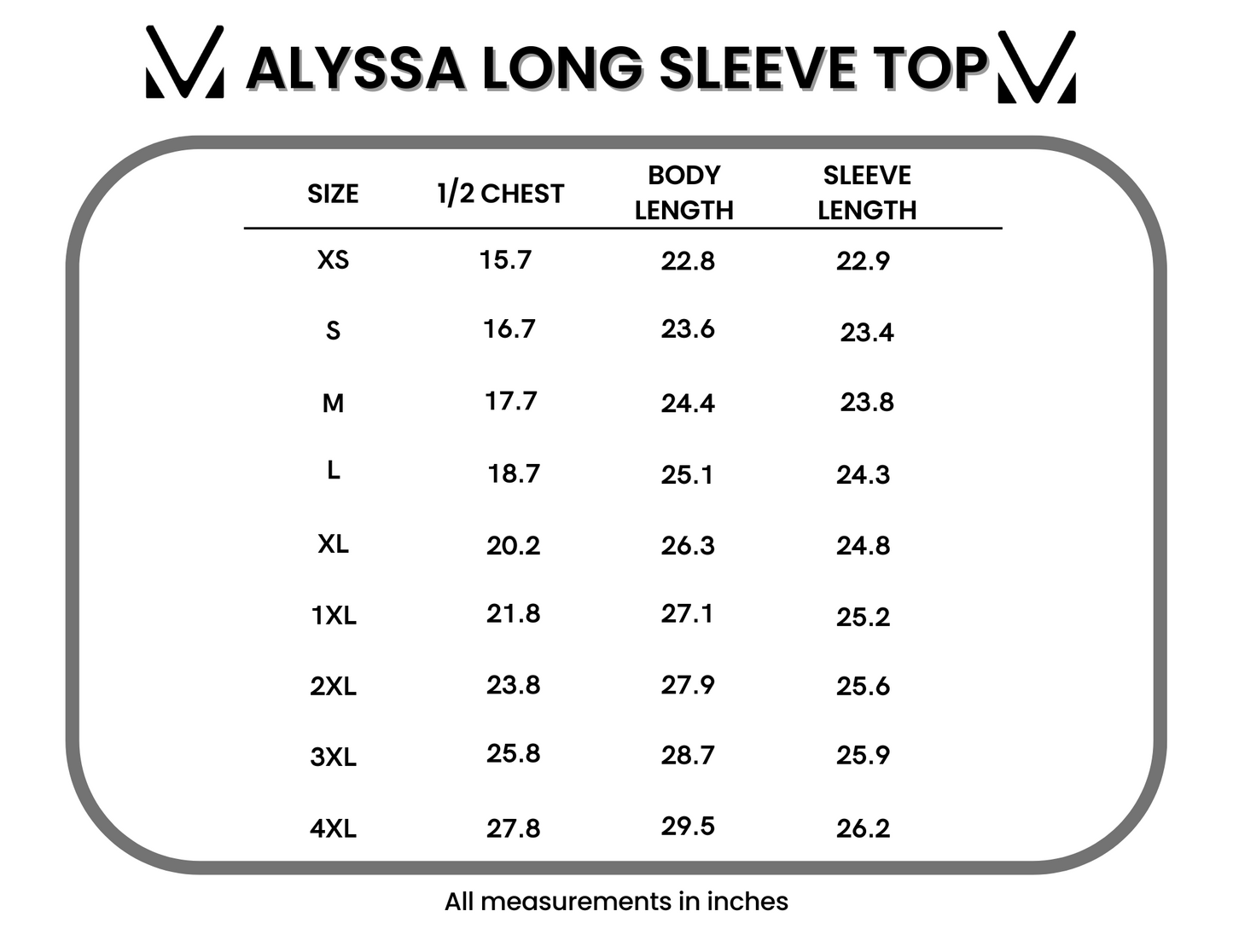 IN STOCK Alyssa Long Sleeve Top - Wildflower Gardens