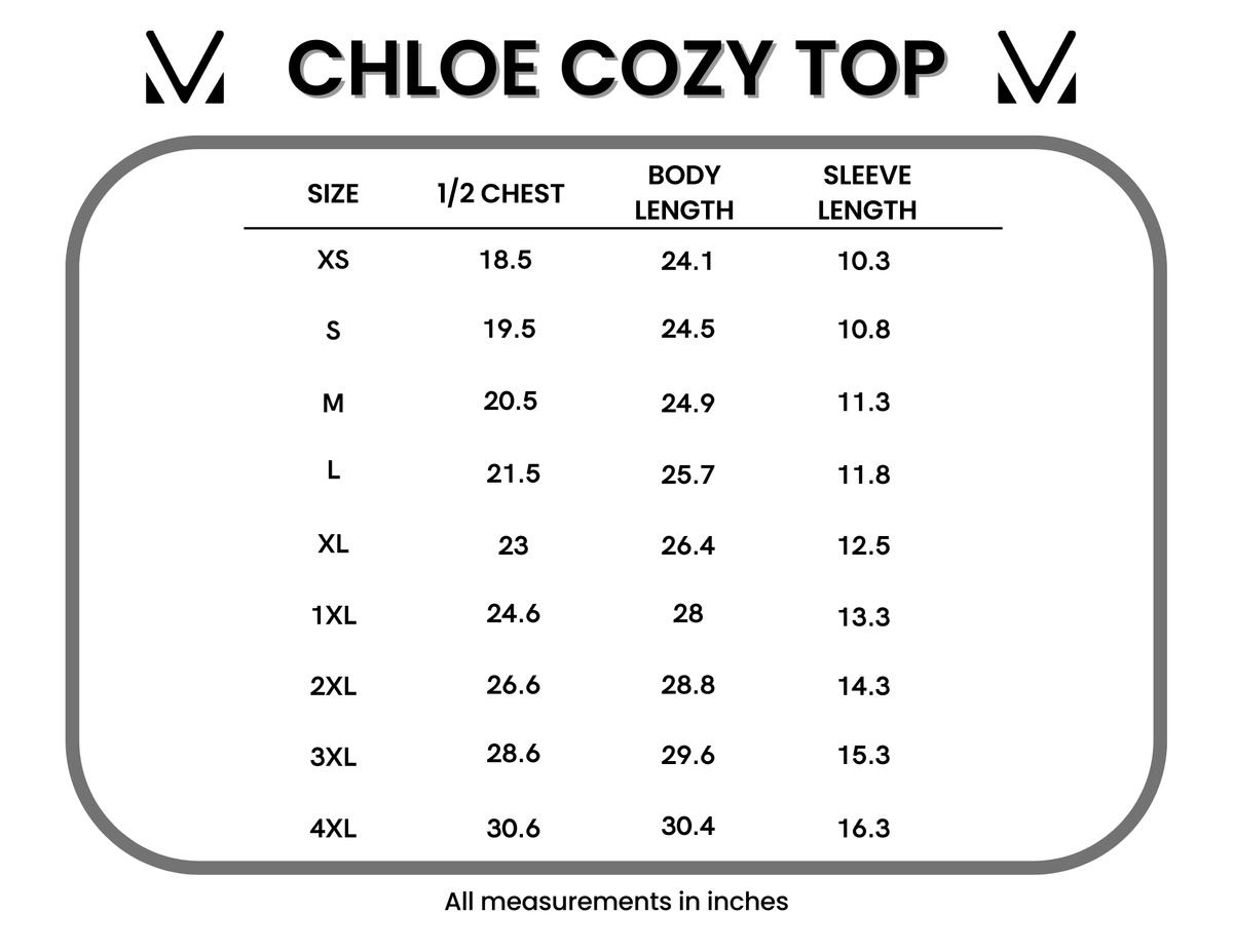 IN STOCK Chloe Cozy Top - Blushwood Floral