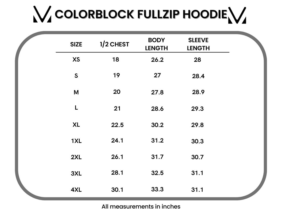 IN STOCK Colorblock Fullzip - Red, Winter Berry, Evergreen