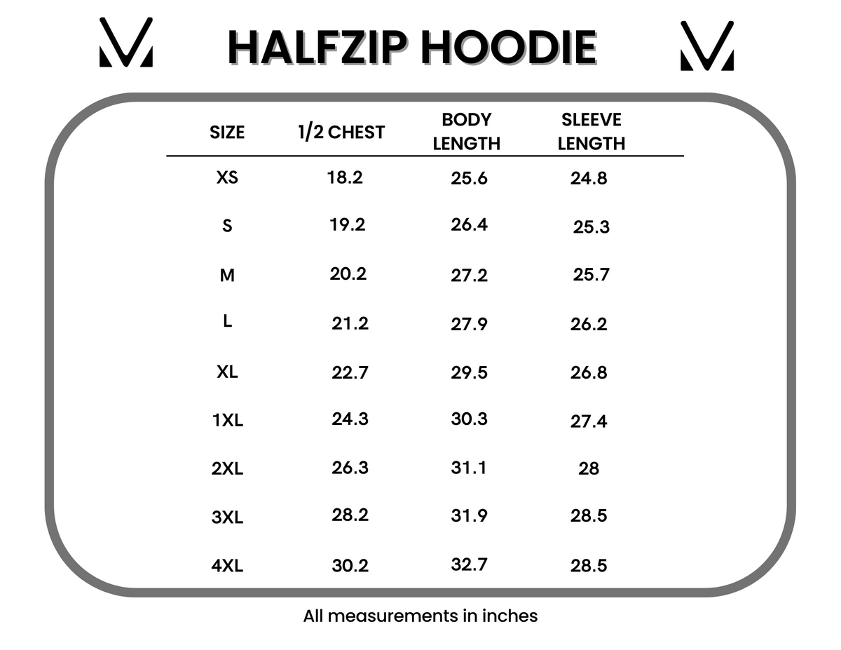 IN STOCK Soft Classic HalfZip Hoodie - Evergreen and Burgundy Stripes
