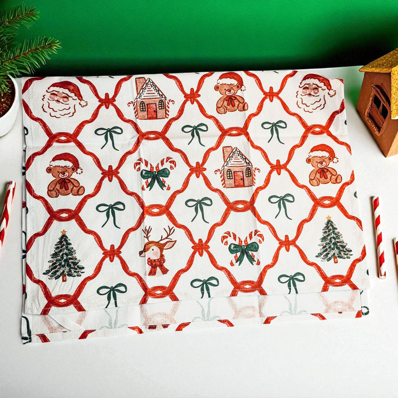 traditional meets farmhouse christmas kitchen towel decor
vintage style christmas dish towel festive home decor
classic holiday kitchen towel timeless christmas design
rustic vintage christmas towel festive holiday styling
cottage christmas kitchen towel cozy seasonal decor
nostalgic christmas kitchen towel traditional holiday look