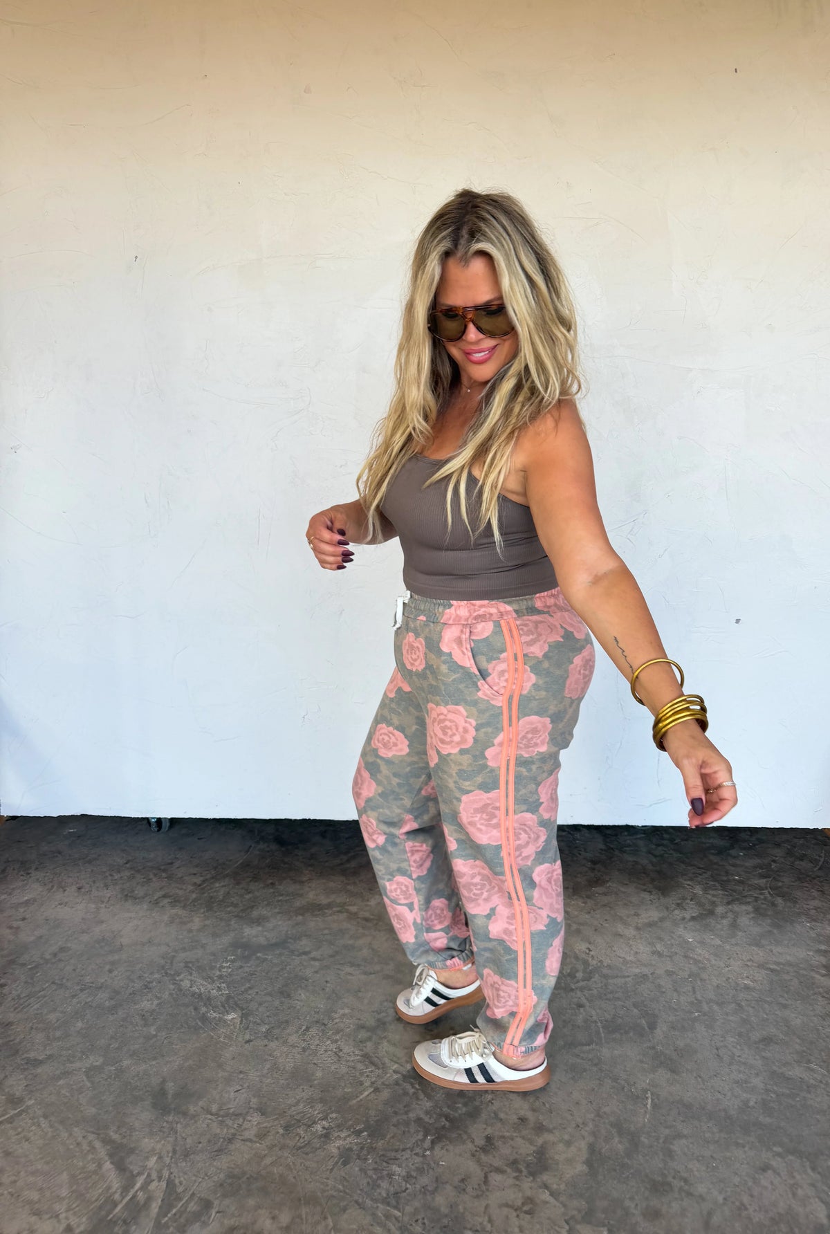 PREORDER: VINTAGE ROSE JOGGERS