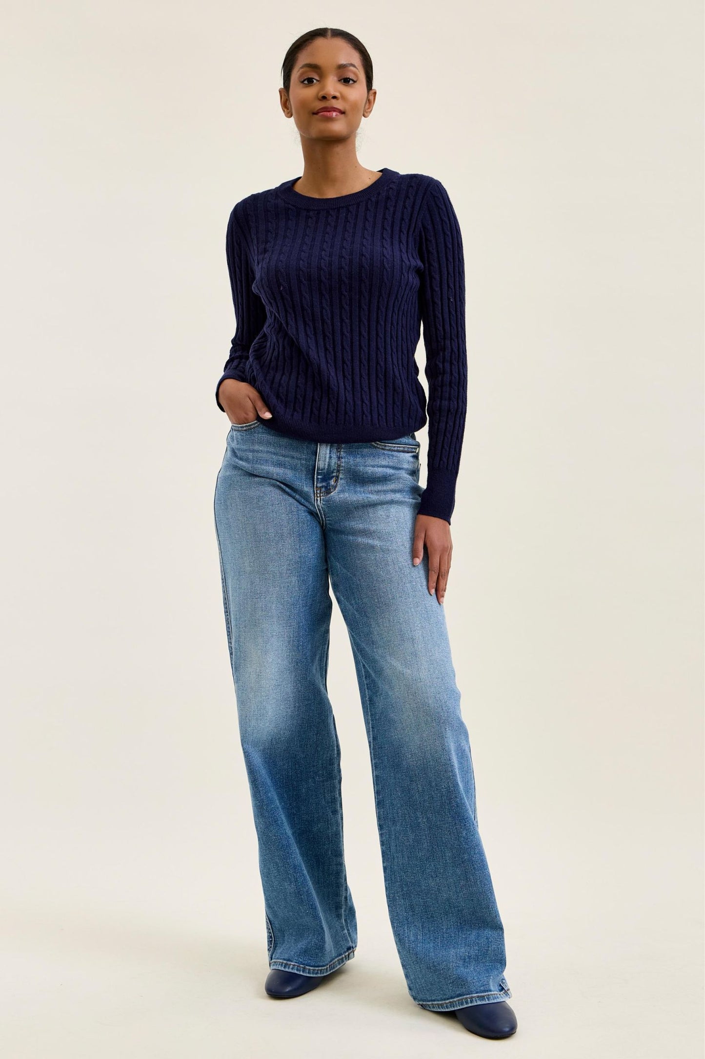 Judy Blue “Angelina” Column Straight Leg Jeans