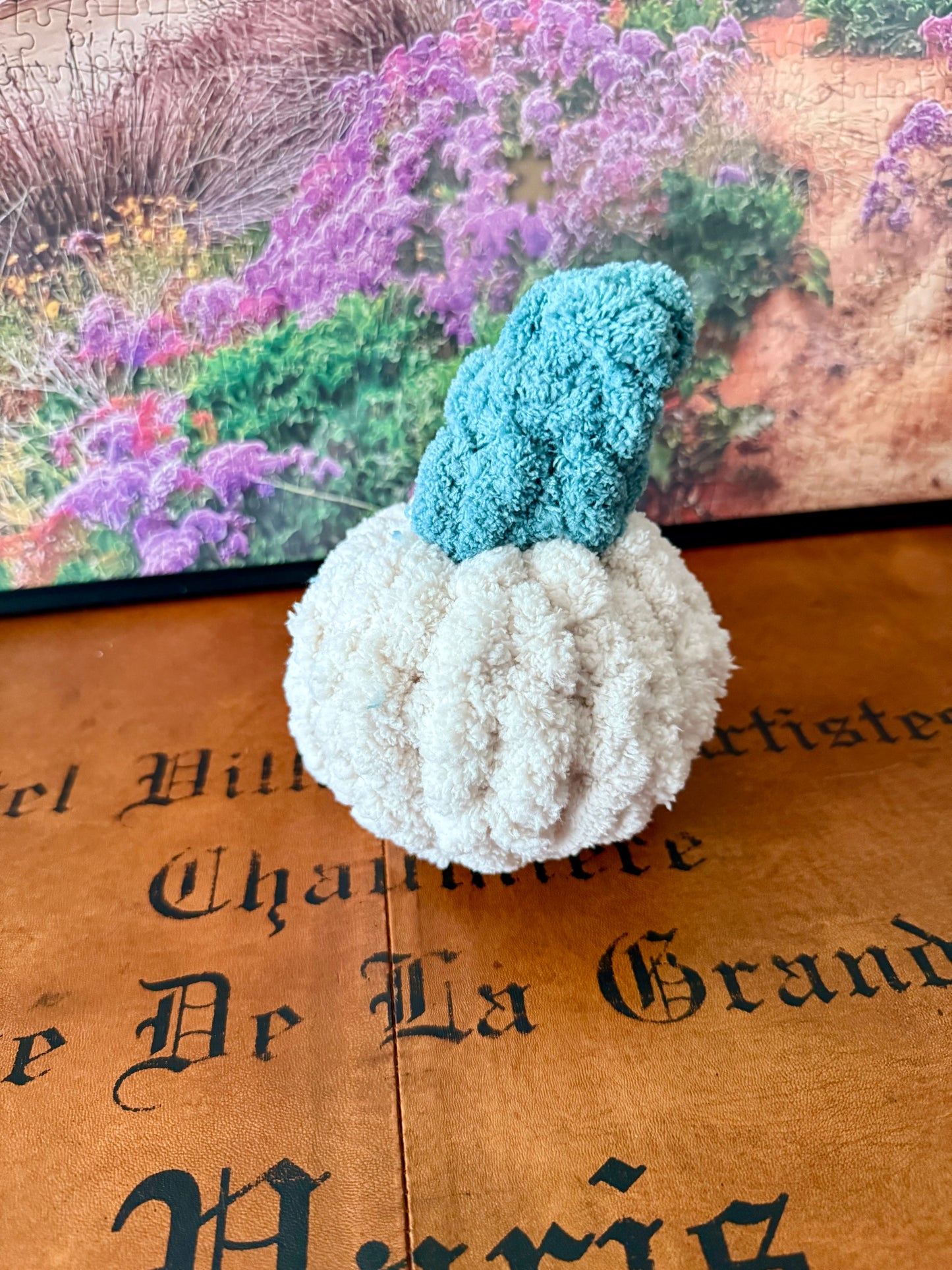 🎃 Handmade Chunky Knit Plush Pumpkins