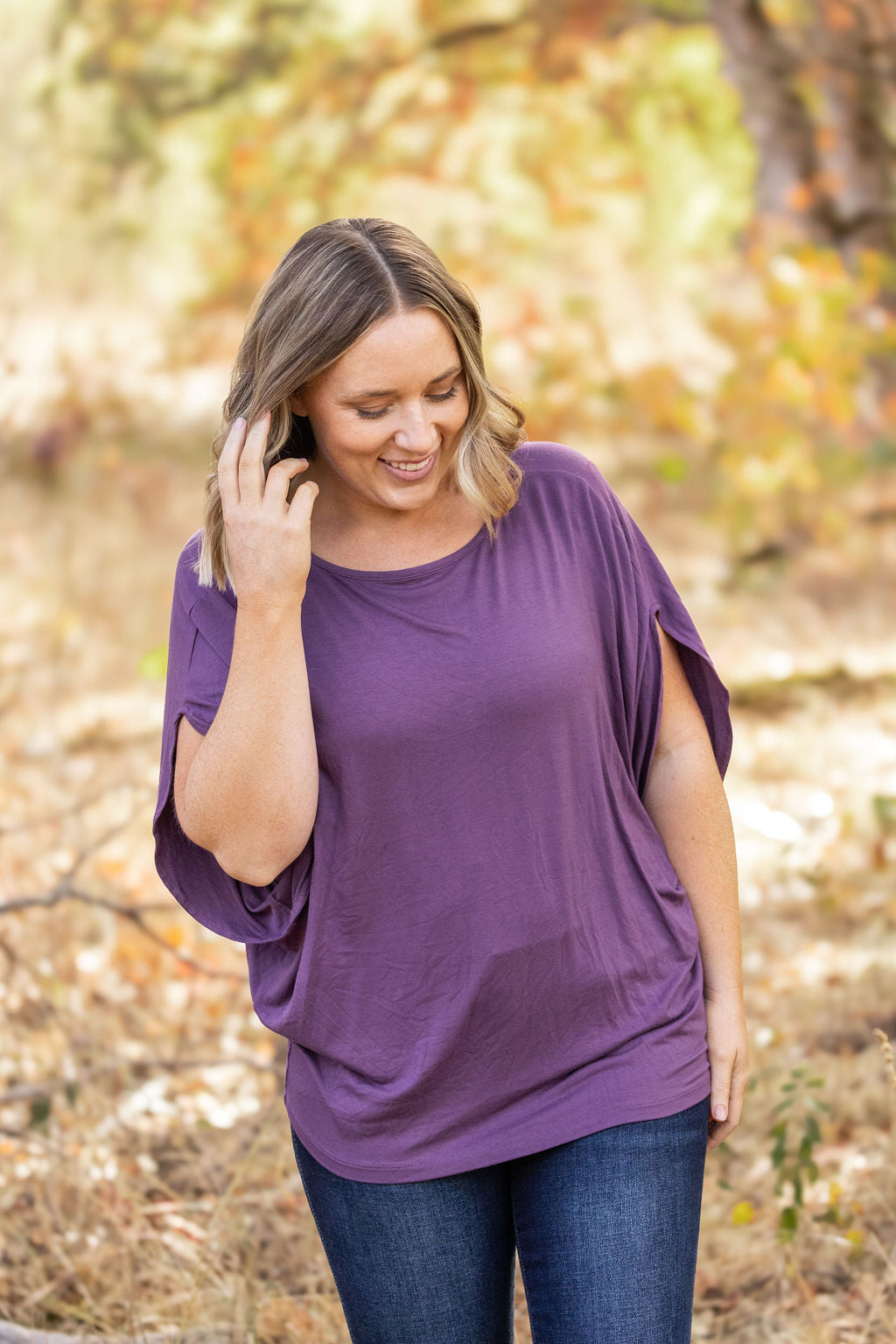 IN STOCK Darcy Dolman - Dark Purple