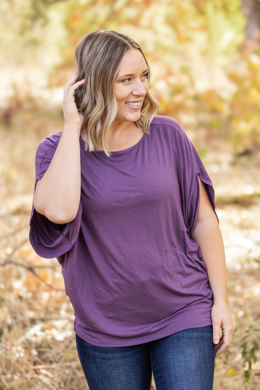 IN STOCK Darcy Dolman - Dark Purple