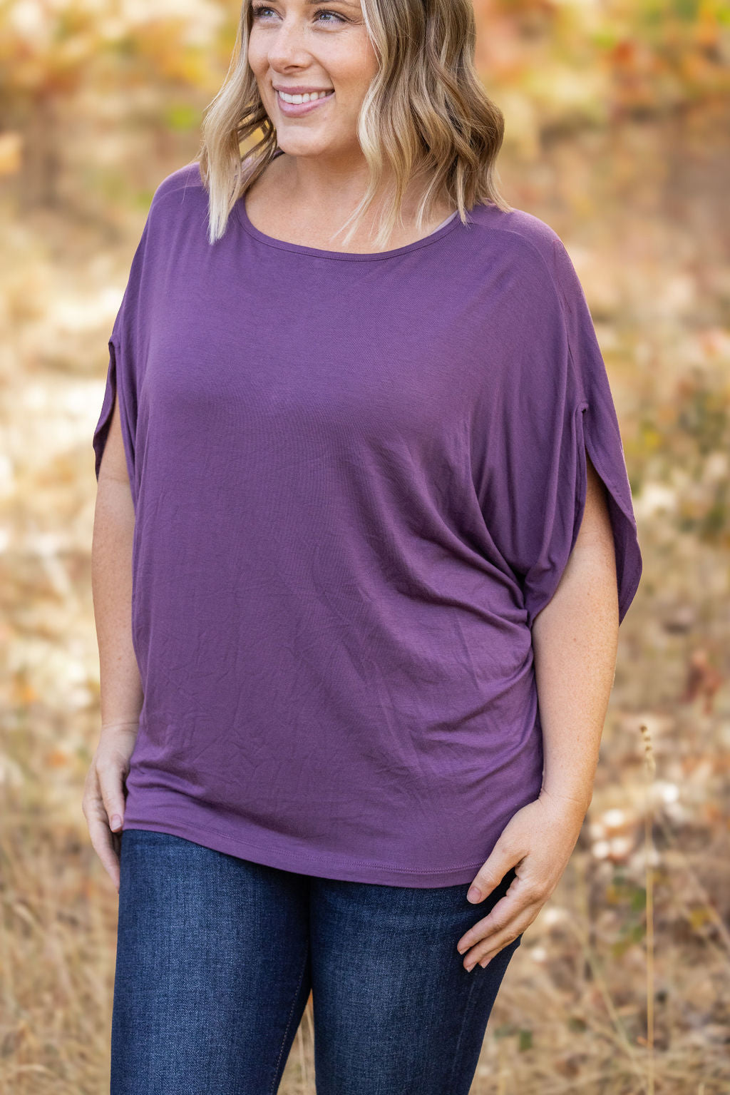 IN STOCK Darcy Dolman - Dark Purple