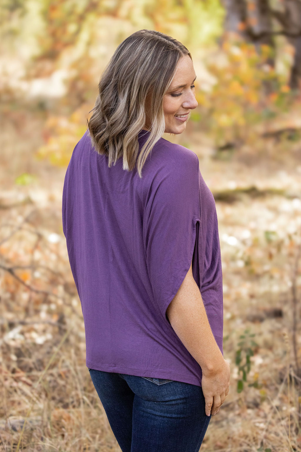 IN STOCK Darcy Dolman - Dark Purple