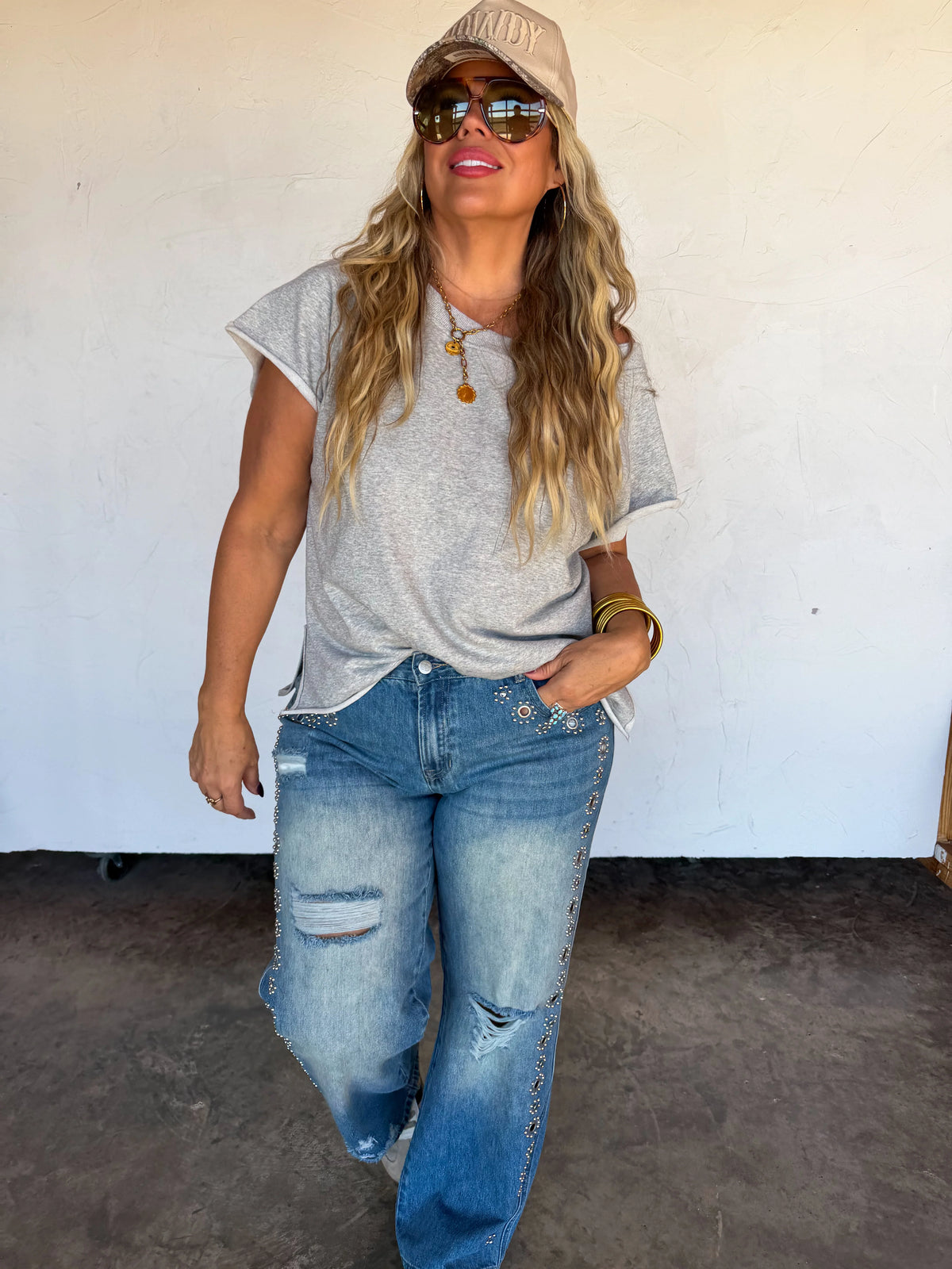PREORDER: THE JAGGER STUDDED JEANS