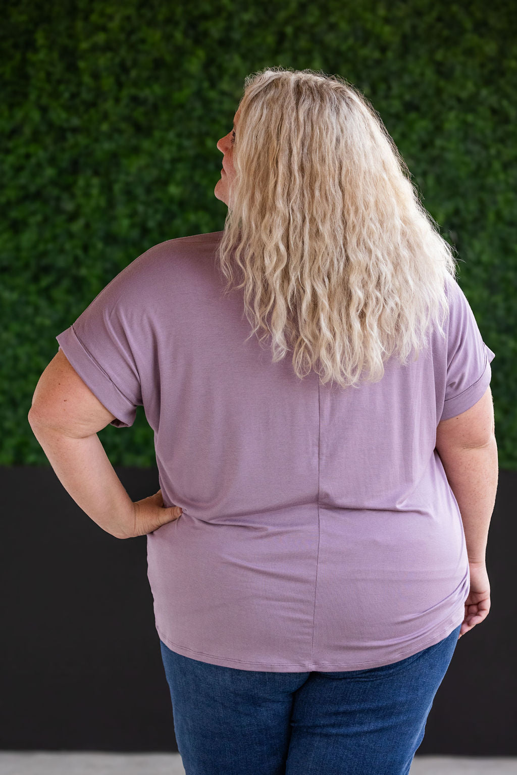 IN STOCK Sierra Pocket Tops - Dusty Purple