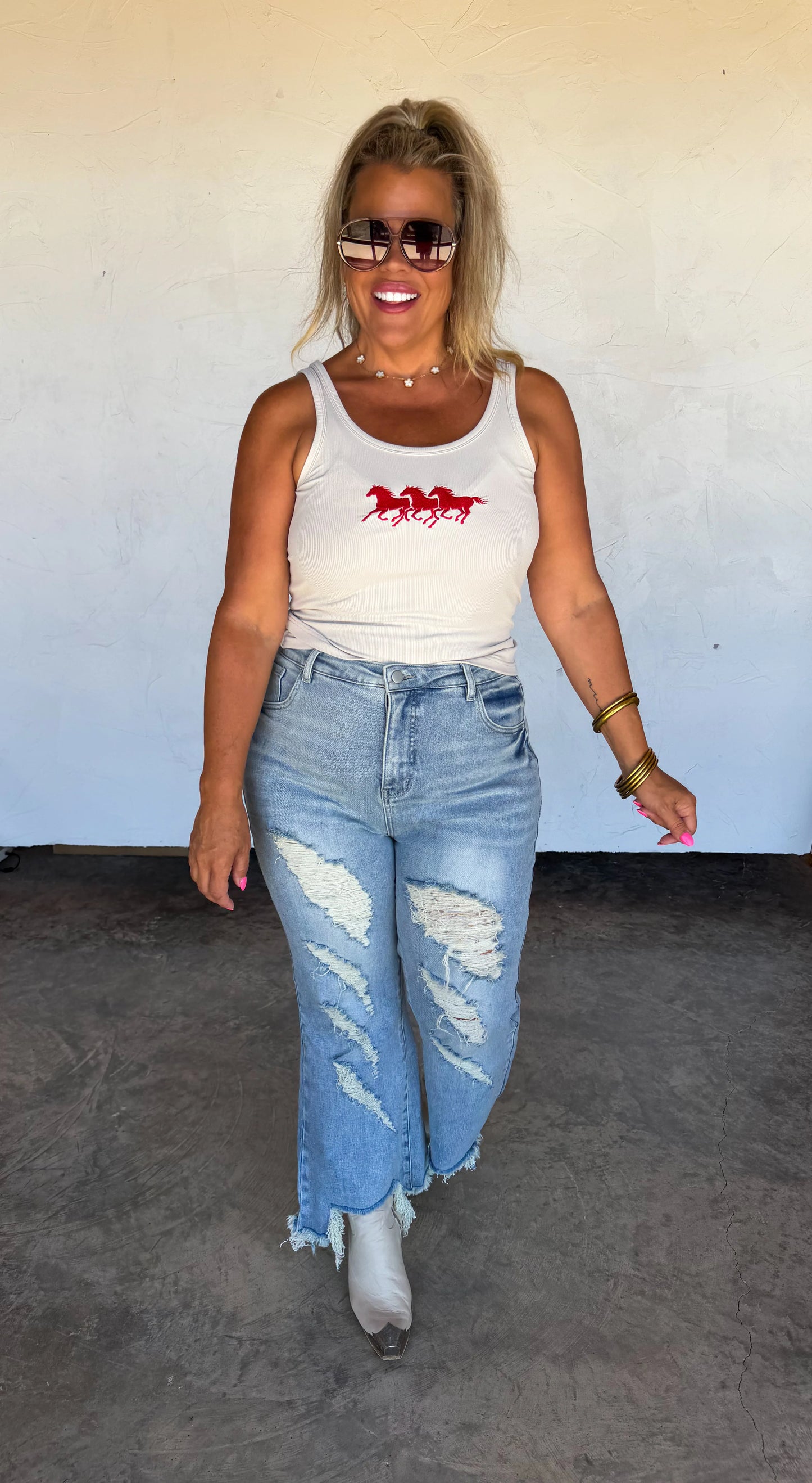PREORDER- LUCKY STAR URBAN DISTRESSED JEAN