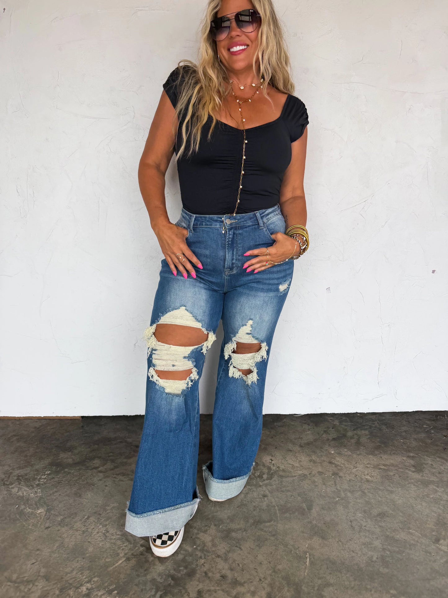 PREORDER- BLAKELEY DISTRESSED JEANS
