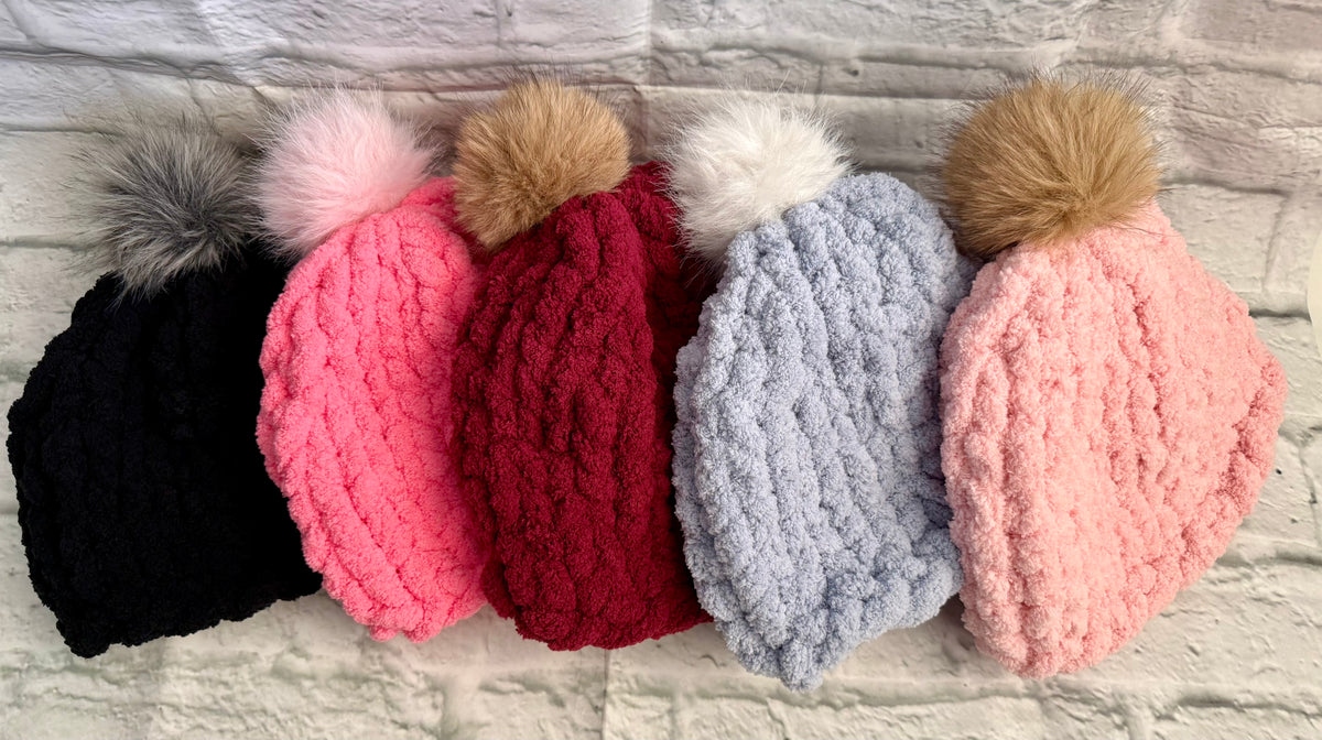 Chunky Knit Hat & Scarf Set