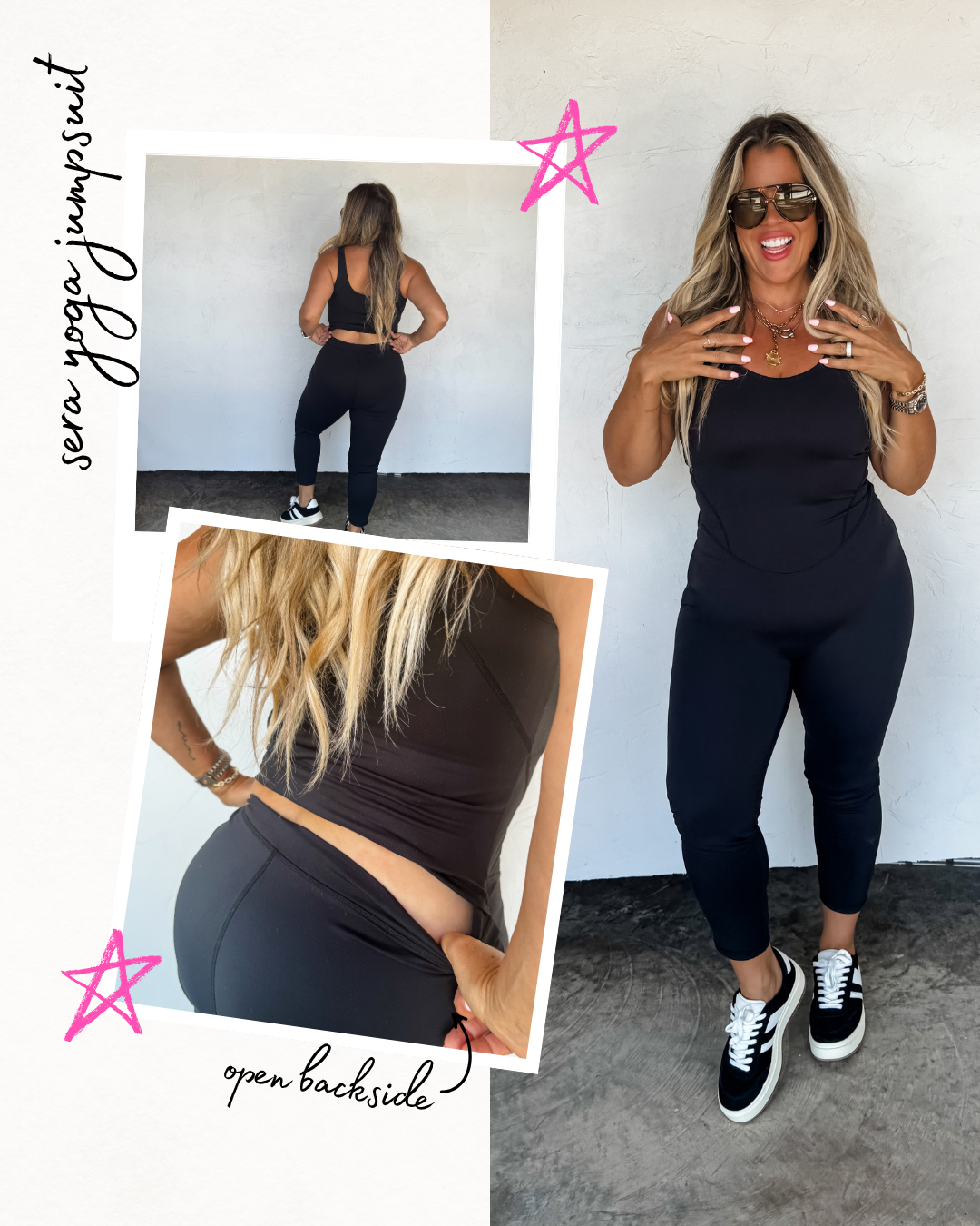 PREORDER- SERA YOGA JUMPSUIT