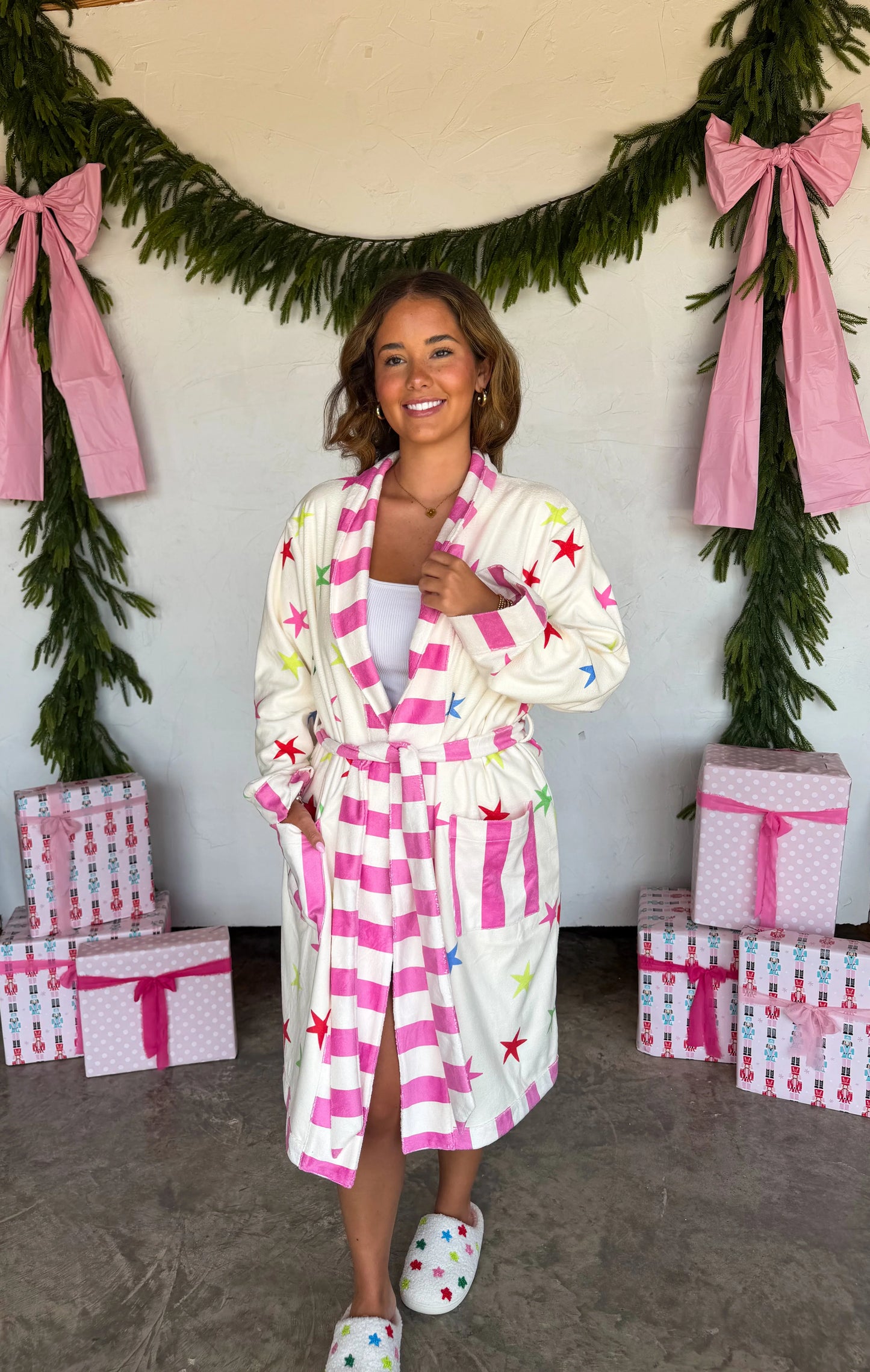 PREORDER- HOLIDAY AT HOME ROBE