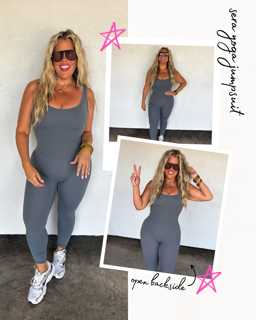 PREORDER- SERA YOGA JUMPSUIT