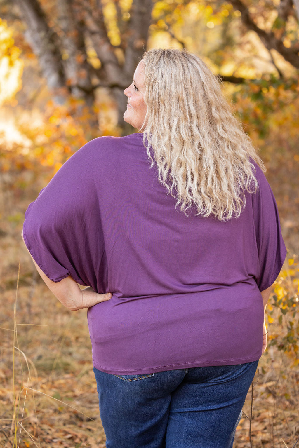 IN STOCK Darcy Dolman - Dark Purple