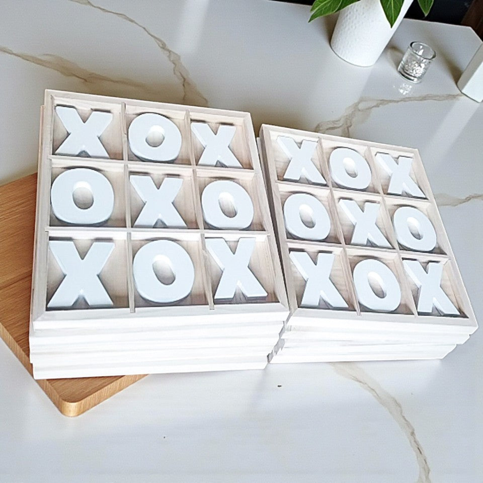 Rustic Tic Tac Toe