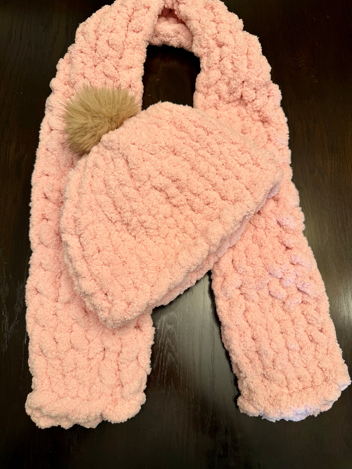 Chunky Knit Hat & Scarf Set