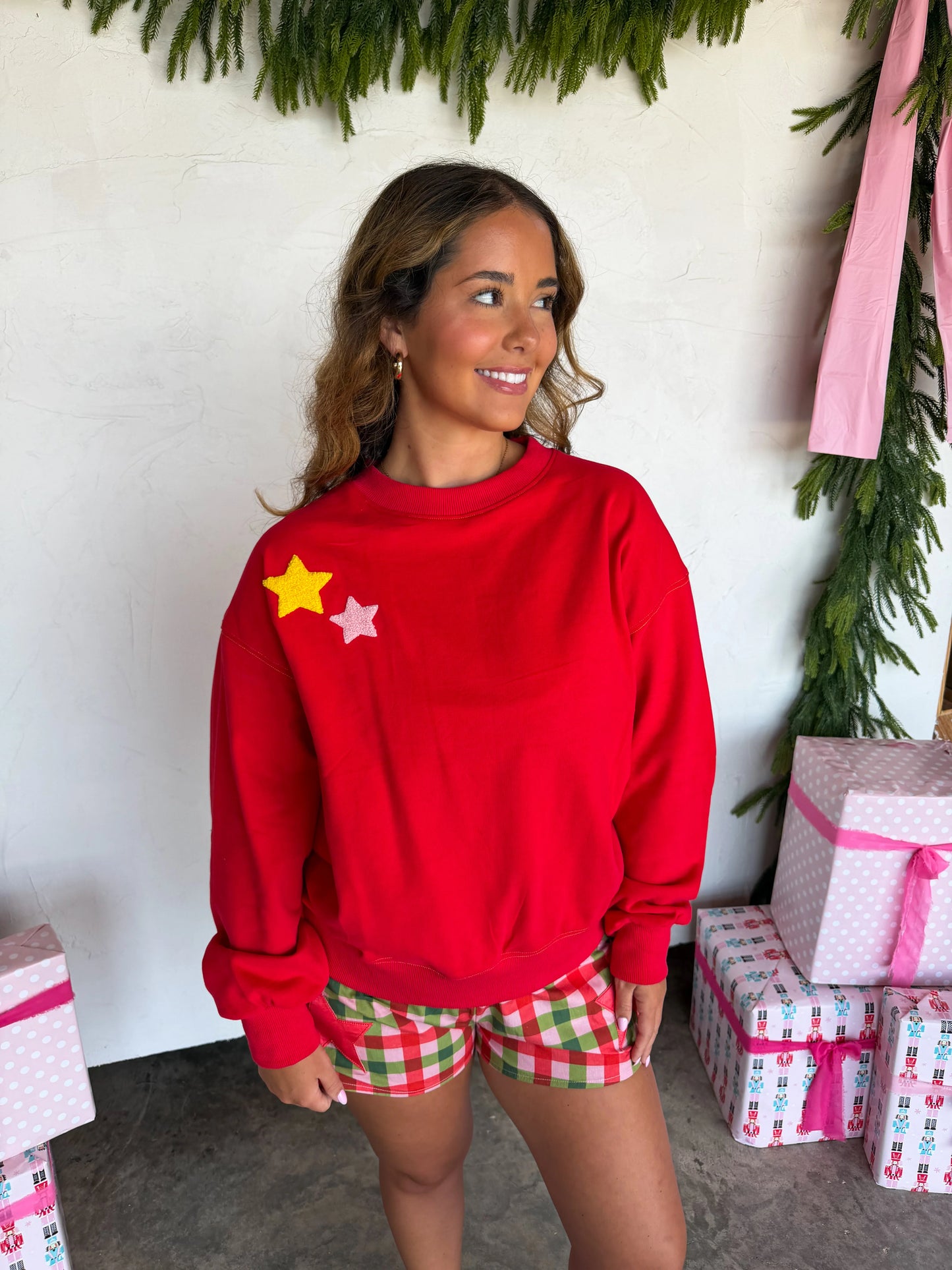 PREORDER- MERRY MESSAGE SWEATSHIRT