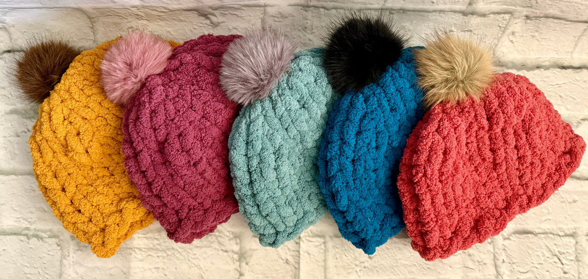Chunky Knit Hat & Scarf Set