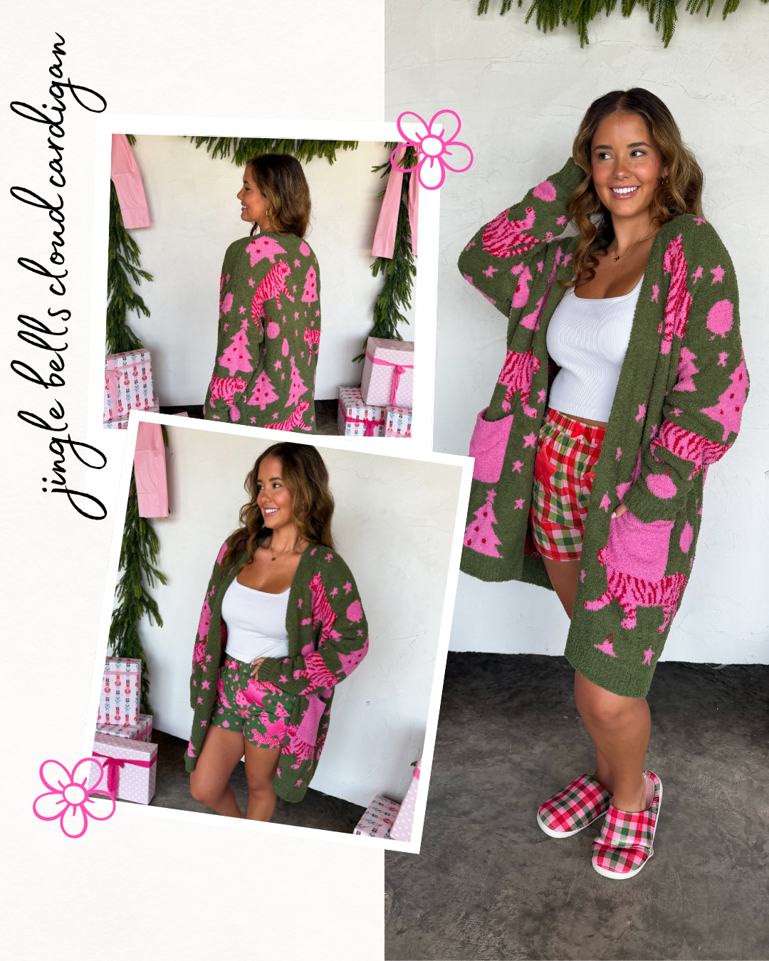 PREORDER- JUNGLE BELLS CLOUD CARDIGAN