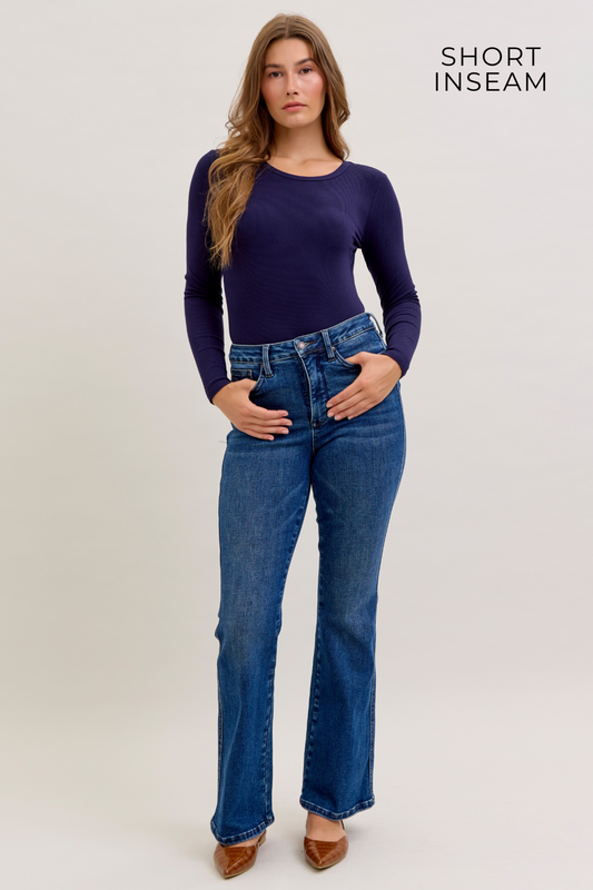 Arriving 12/1 - Judy Blue High Waist Tummy Control Bootcut Jeans