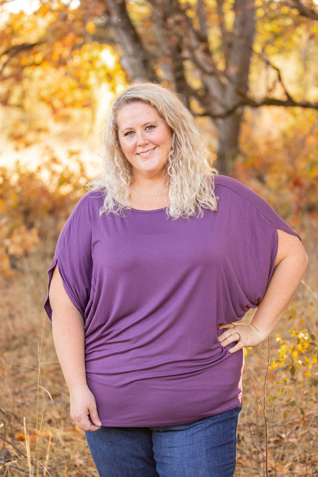 IN STOCK Darcy Dolman - Dark Purple