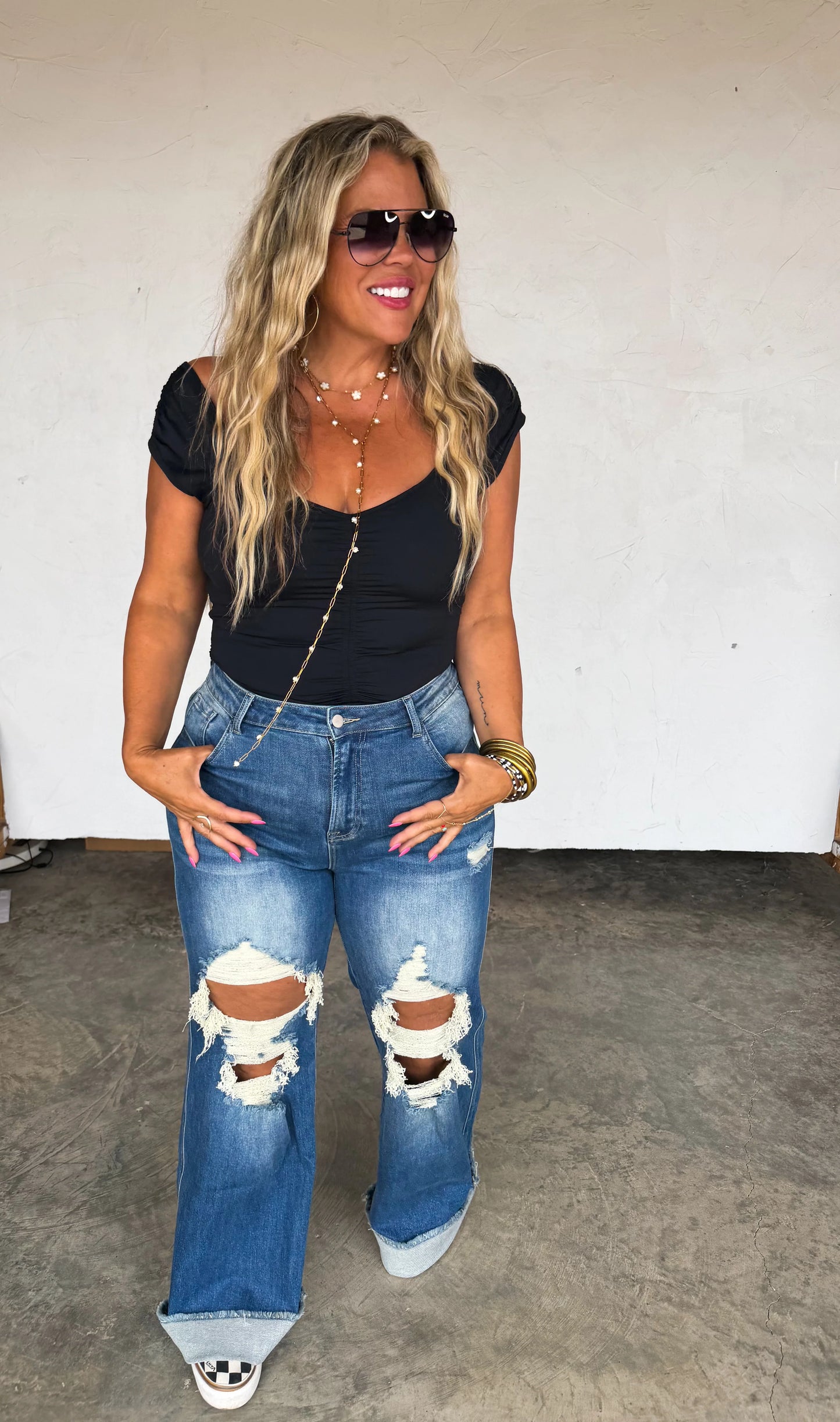 PREORDER- BLAKELEY DISTRESSED JEANS