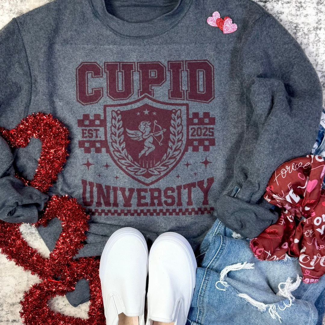 Vintage Inside Out Valentine Sweatshirts