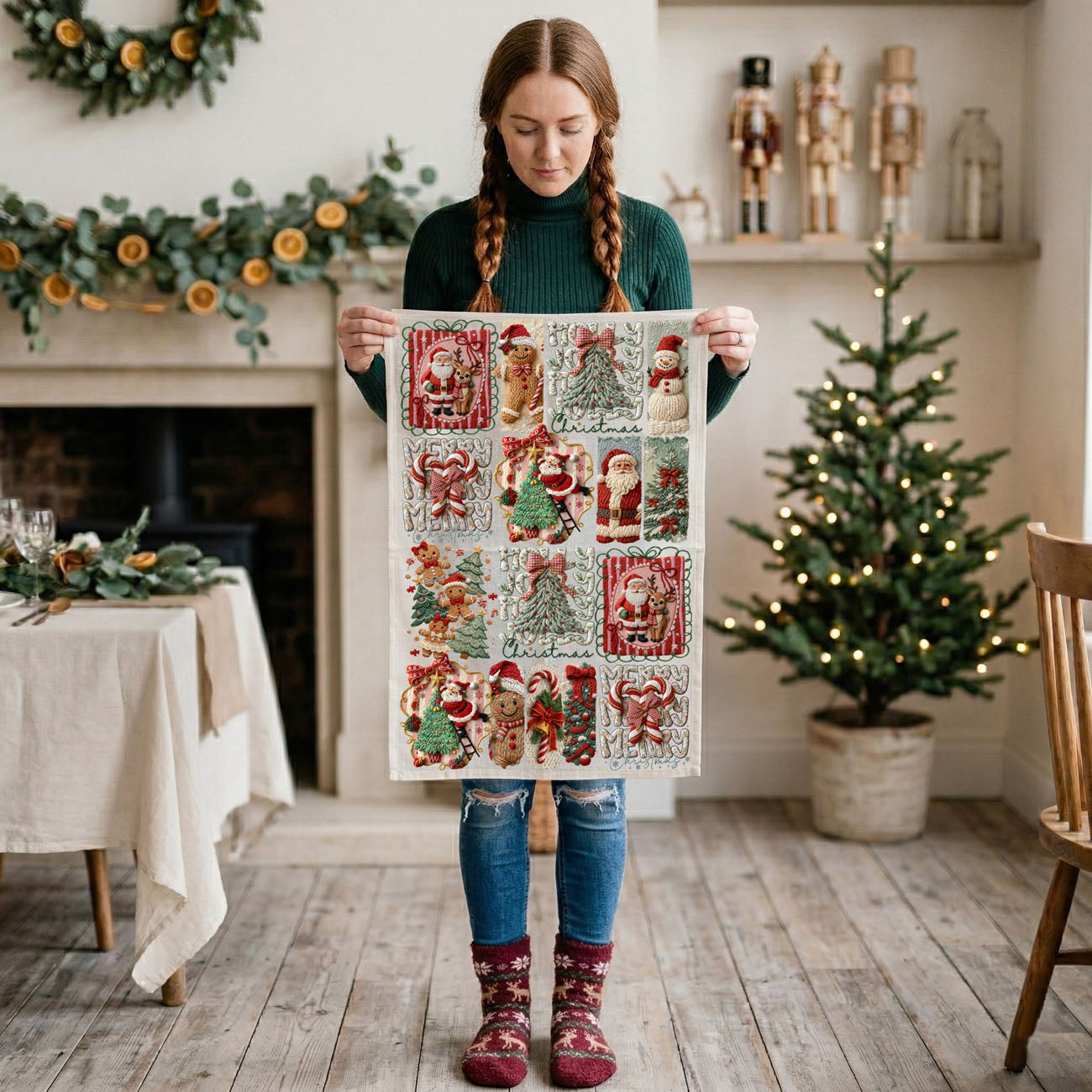 seasonal kitchen towel christmas crochet design
holiday winter decor kitchen towel cozy style
cold weather kitchen decor christmas towel
winter aesthetic kitchen towel christmas crochet
cozy holiday home decor kitchen towel