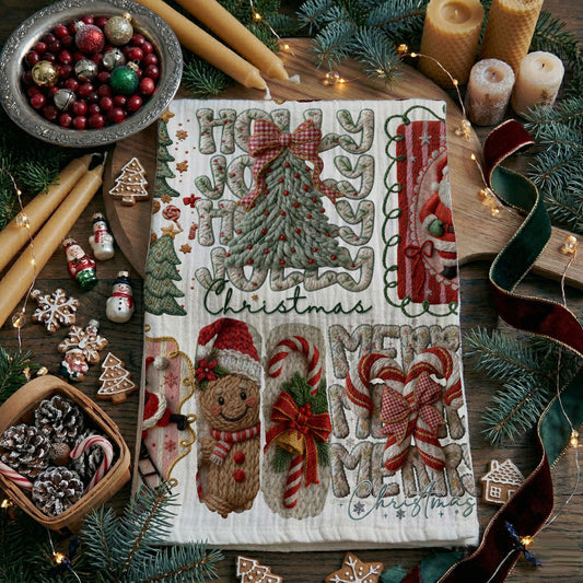 christmas tea towel crochet santa gingerbread design
holiday dish towel crochet patch christmas pattern
decorative christmas towel crochet holiday characters
soft cotton christmas towel crochet festive design
christmas hand towel crochet santa gingerbread pattern