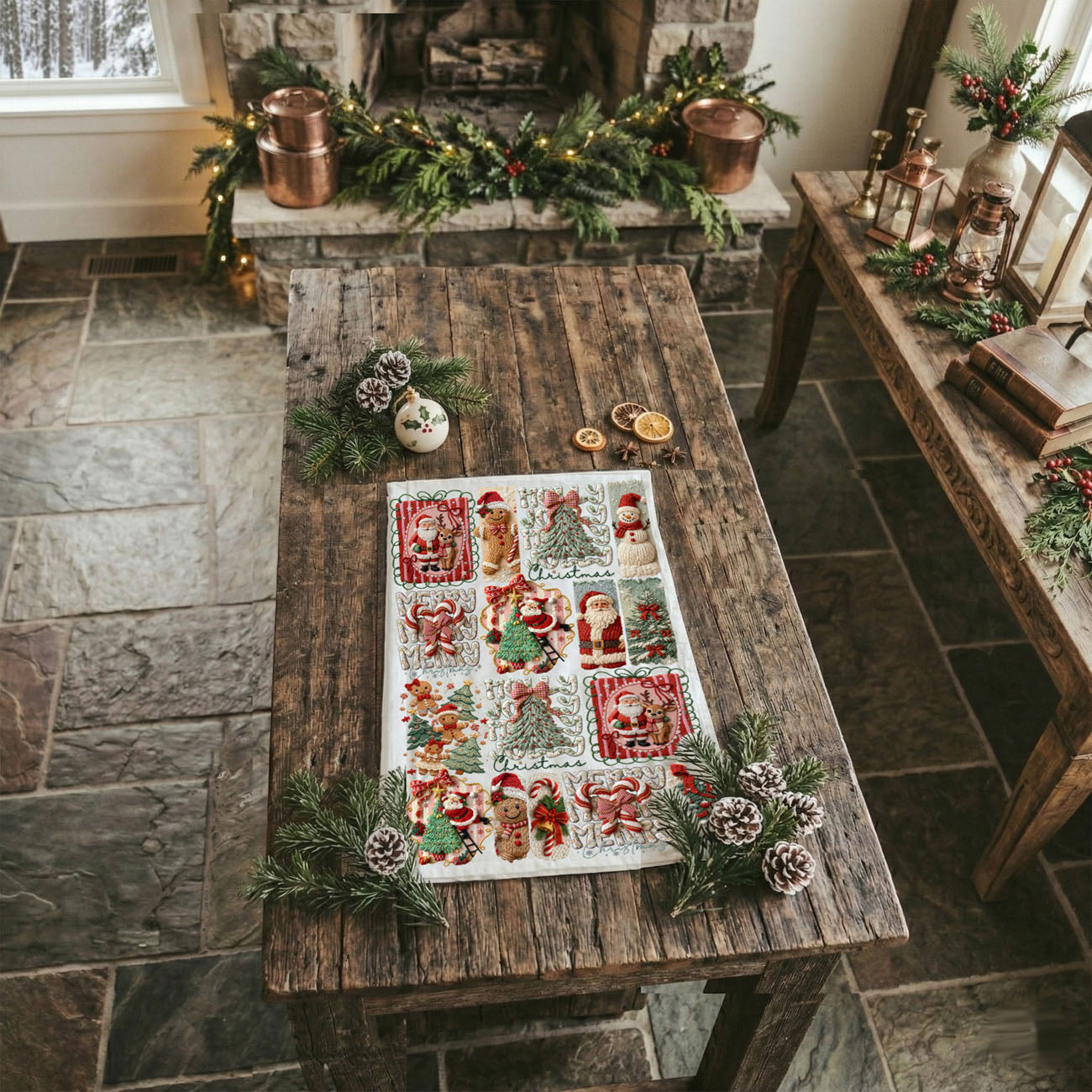 traditional holiday dish towel santa gingerbread
throwback christmas kitchen towel cozy retro decor
vintage holiday aesthetic kitchen towel crochet
retro christmas kitchen decor towel festive icons
classic holiday kitchen towel nostalgic christmas vibe