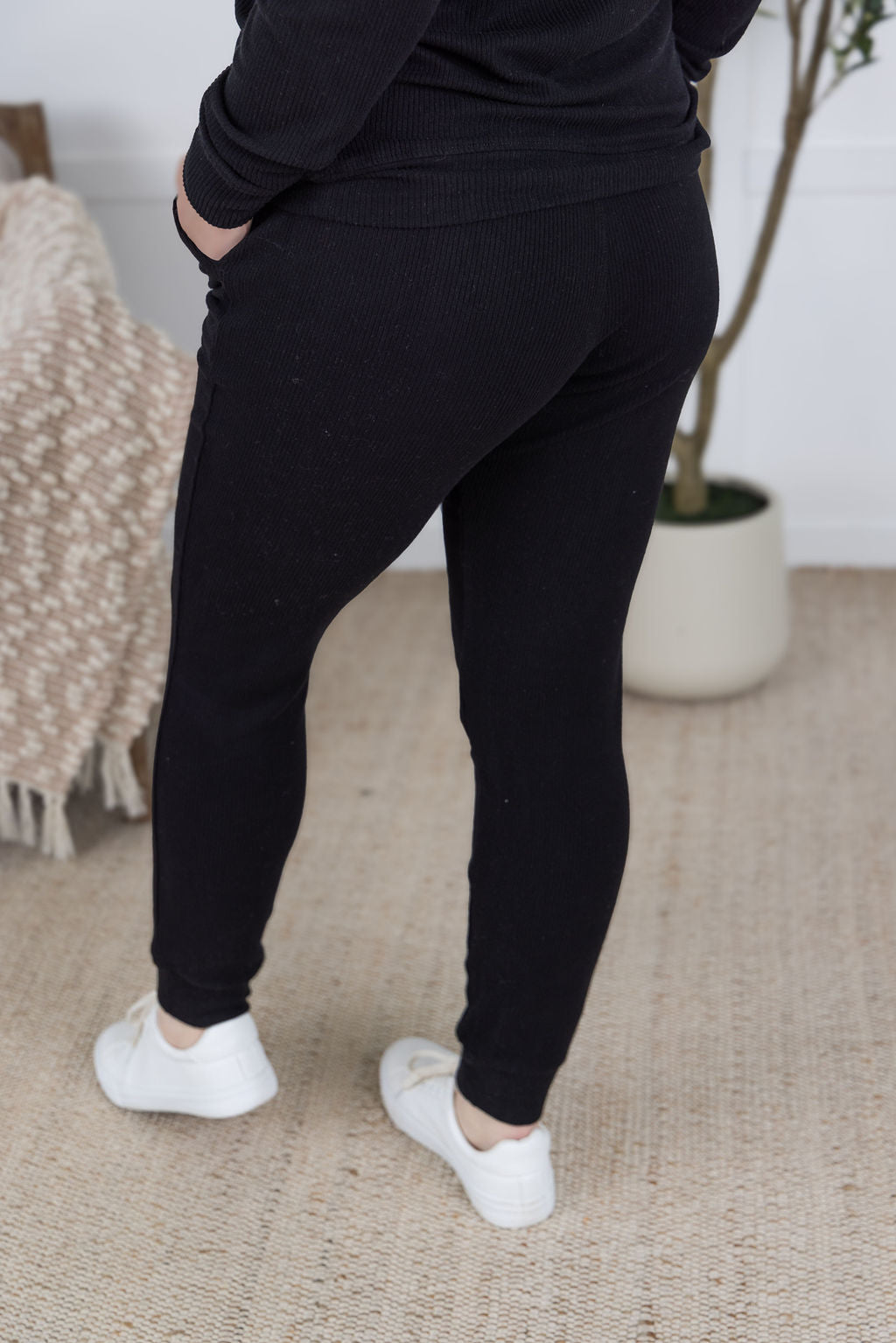 IN STOCK Corrine Joggers - Black