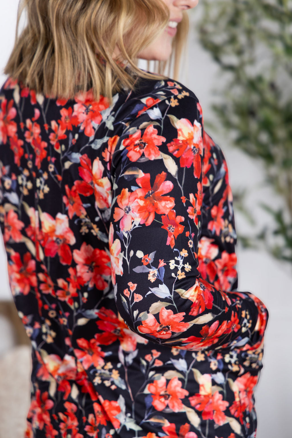 IN STOCK Classic Cardigan - Sunset Floral