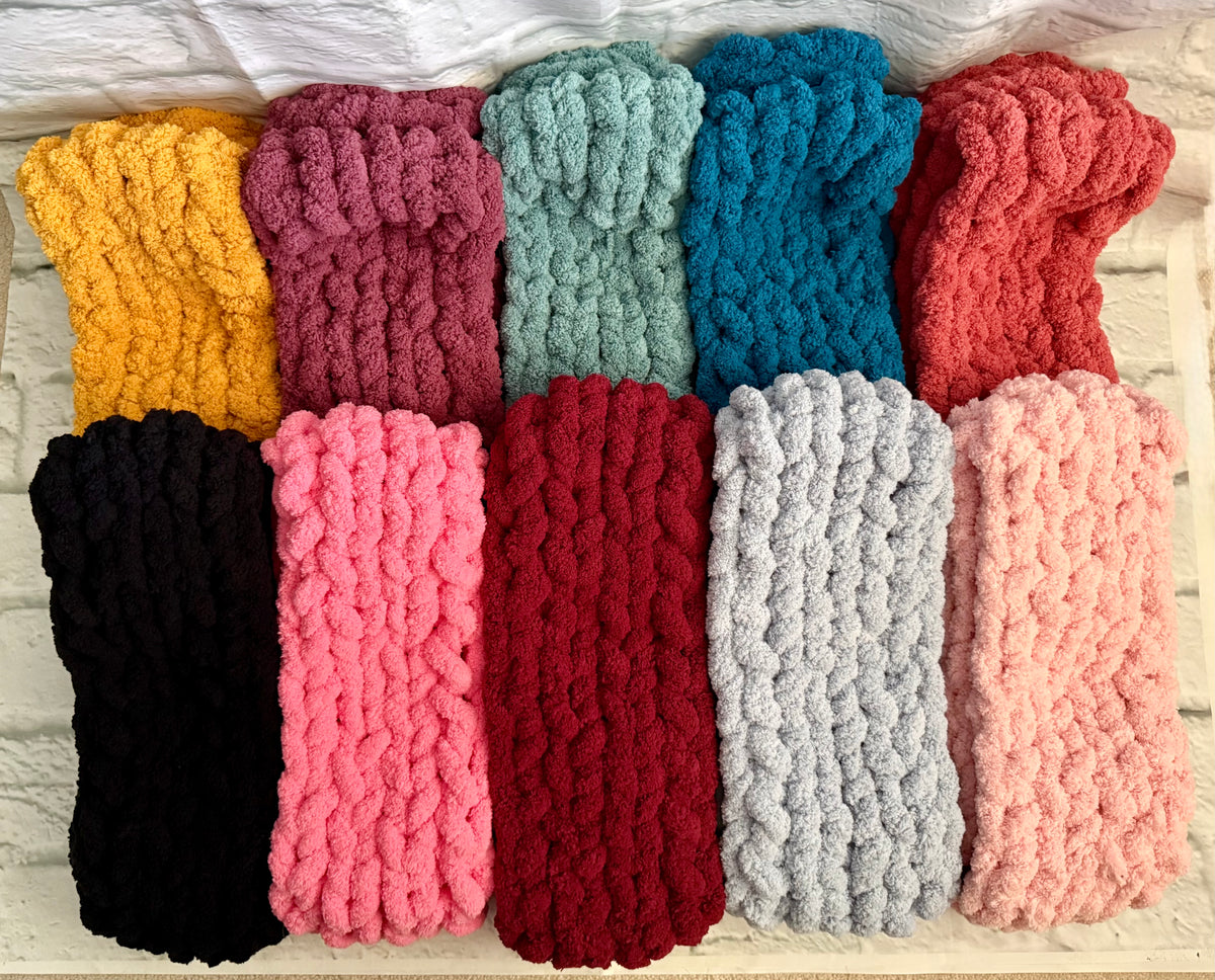 Chunky Knit Hat & Scarf Set