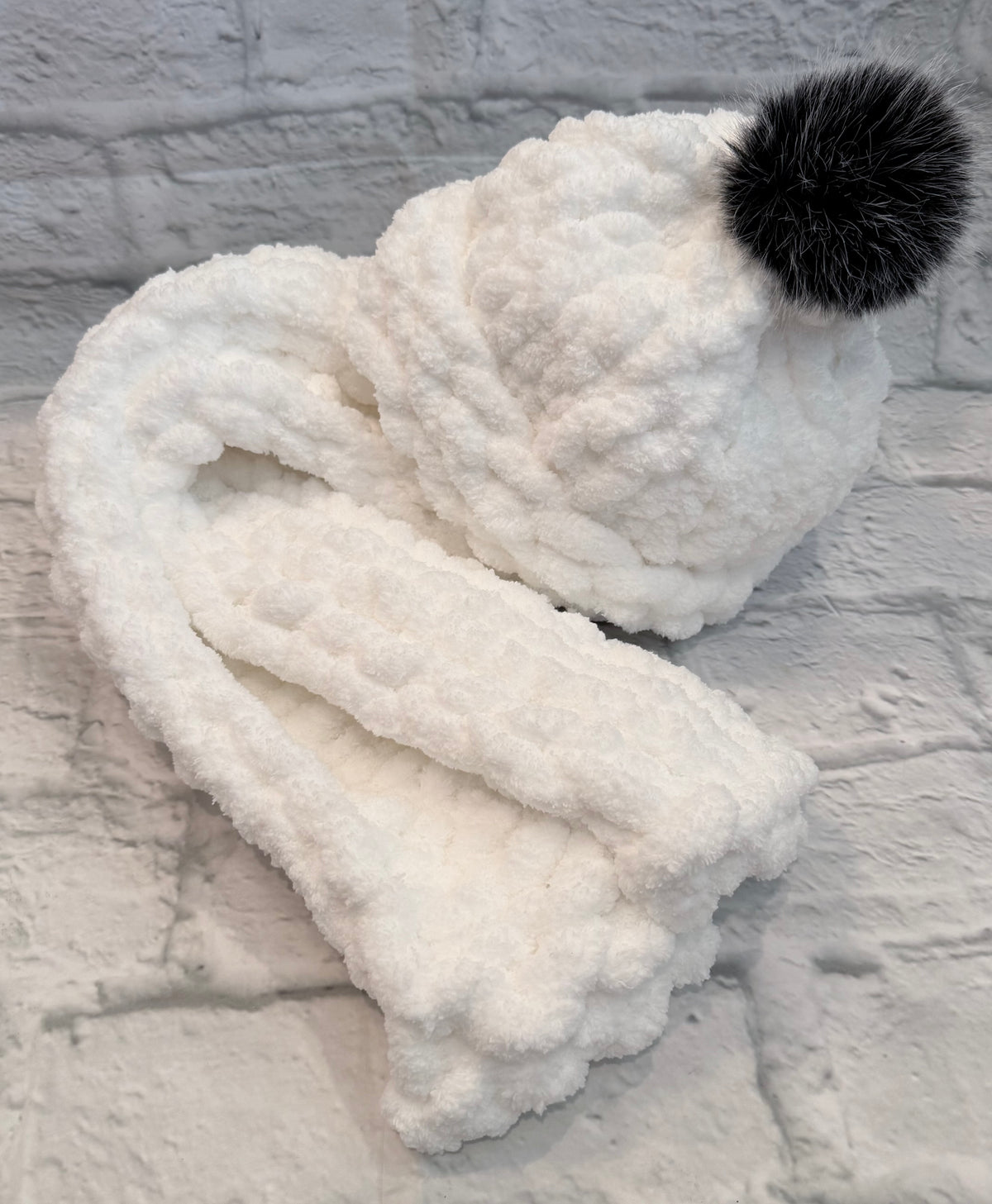 Chunky Knit Hat & Scarf Set