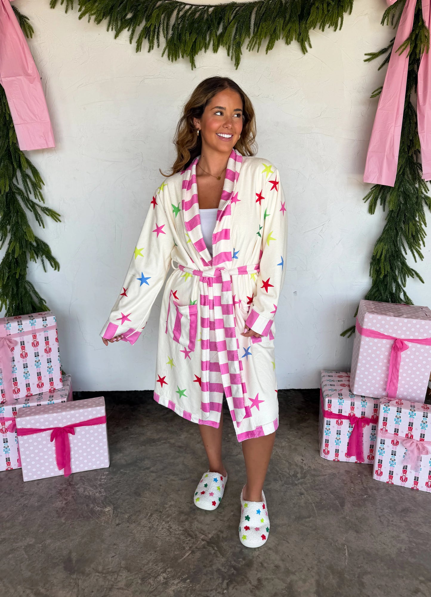 PREORDER- HOLIDAY AT HOME ROBE