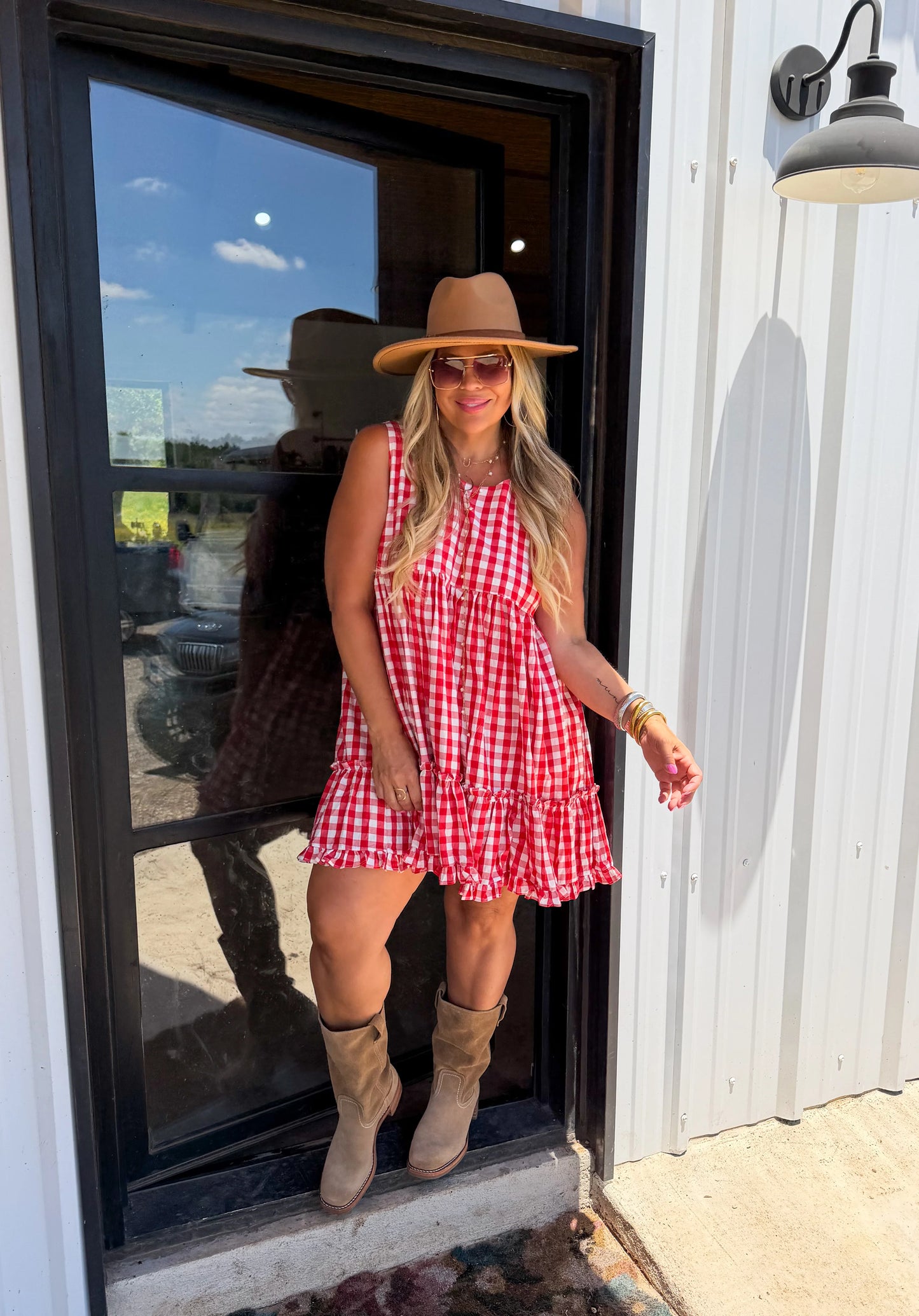 PREORDER- HARVEST & GINGHAM DRESS