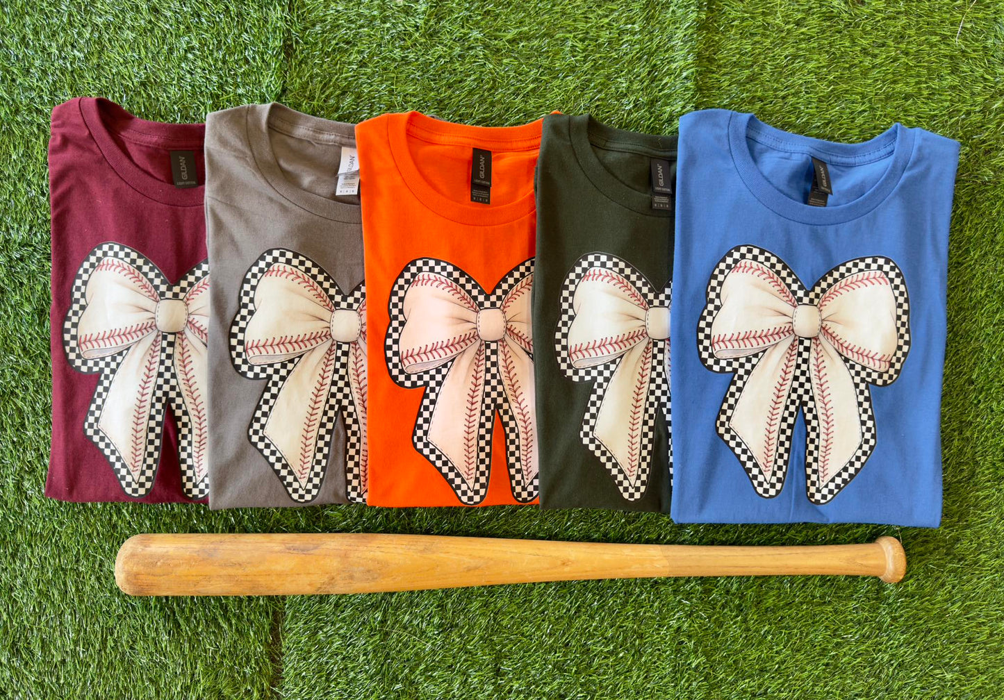 Baseball Bow Tee