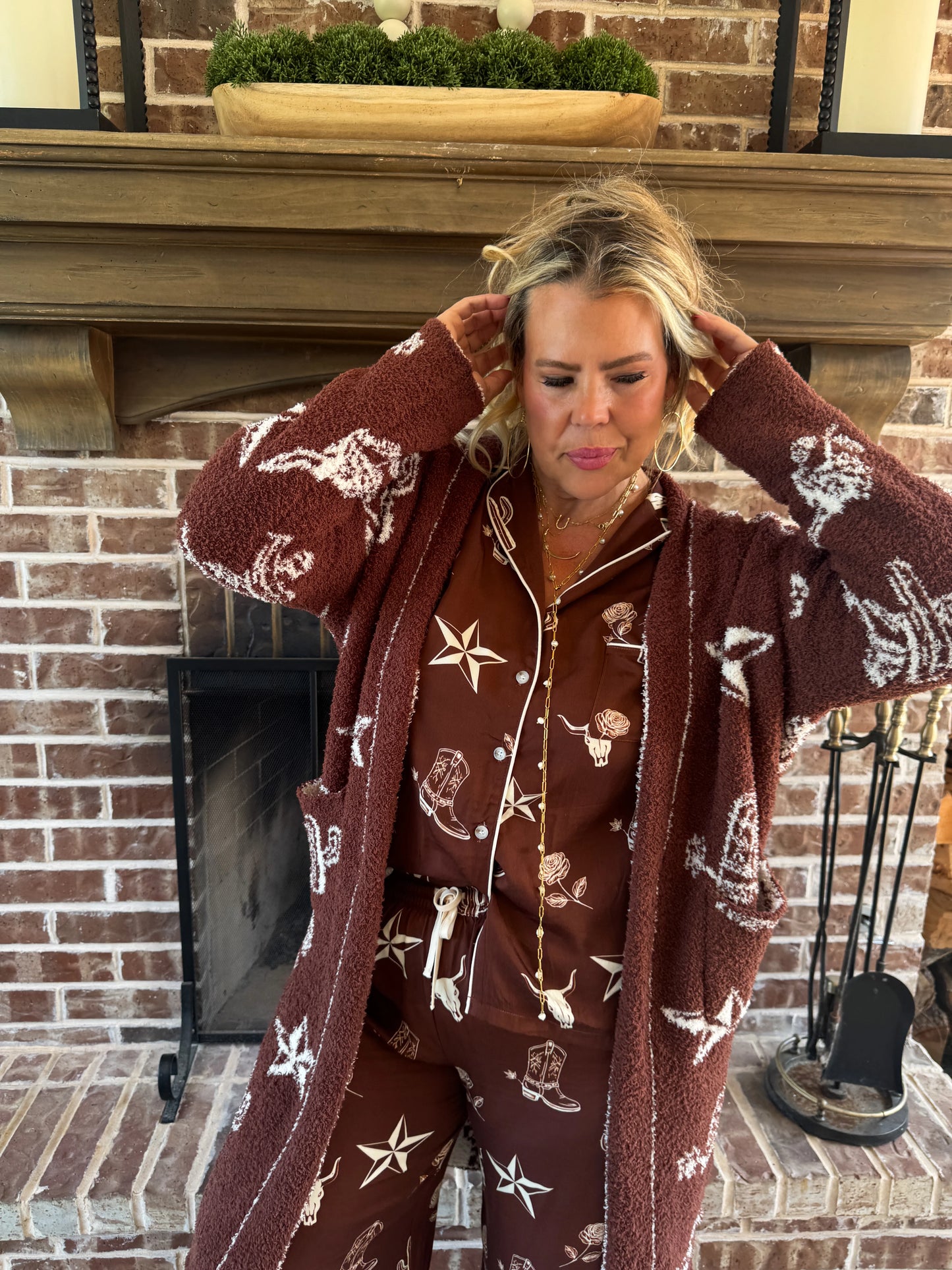 PREORDER- WESTERN CLOUD CARDIGAN